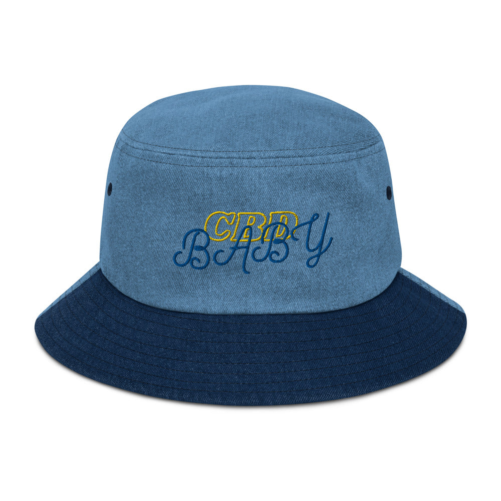 CBD Baby Denim bucket hat