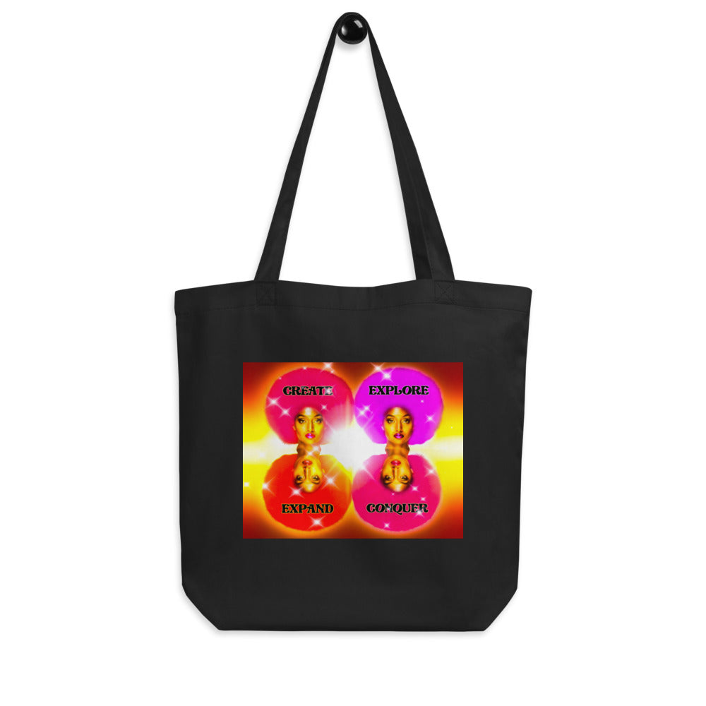 Create, Explore, Expand Conquer Eco Tote Bag