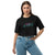 CBD Baby Loose drop shoulder crop top