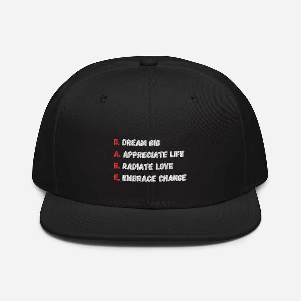 The Real D.A.R.E. Campaign Snapback Hat